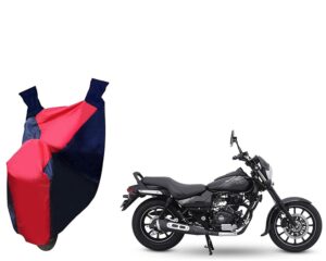 Bajaj Avenger blue red.